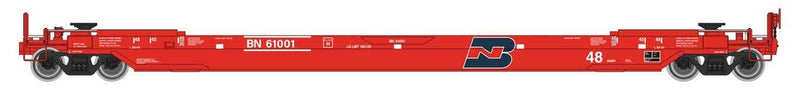 PREORDER Walthers Proto HO 920-109211 Gunderson As-Built All-Purpose 48' Well Car, Burlington Northern