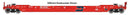 Walthers Proto HO 920-109213 Gunderson As-Built All-Purpose 48' Well Car, Burlington Northern