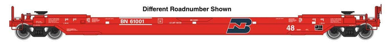 PREORDER Walthers Proto HO 920-109213 Gunderson As-Built All-Purpose 48' Well Car, Burlington Northern