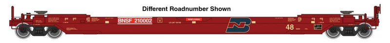 PREORDER Walthers Proto HO 920-109216 Gunderson As-Built All-Purpose 48' Well Car, Burlington Northern Santa Fe