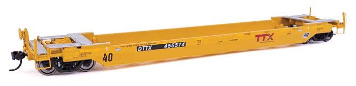 Walthers Proto HO 920-109142 Gunderson Rebuilt All-Purpose 40' Well Car, Ready-To-Run, DTTX