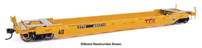 Walthers Proto HO 920-109143 Gunderson Rebuilt All-Purpose 40' Well Car, Ready-To-Run, DTTX