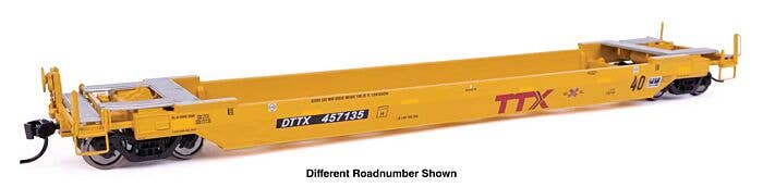 Walthers Proto HO 920-109149 Gunderson Rebuilt All-Purpose 40' Well Car, Ready-To-Run, DTTX