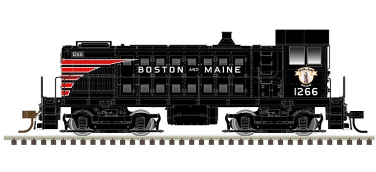 Atlas Master Line HO 10003841 Gold Series Alco S-4 Diesel Locomotive, Boston and Maine