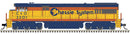Atlas Master Line HO 10003922 Gold Series GE U30C Phase 1 Locomotive, Chessie System (C&O)