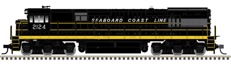 Atlas Master Line HO 10003925 Gold Series GE U30C Phase 1 Locomotive, Seaboard Coast Line