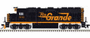 Atlas Master Line HO 10004017 Silver Series GP40, Rio Grande