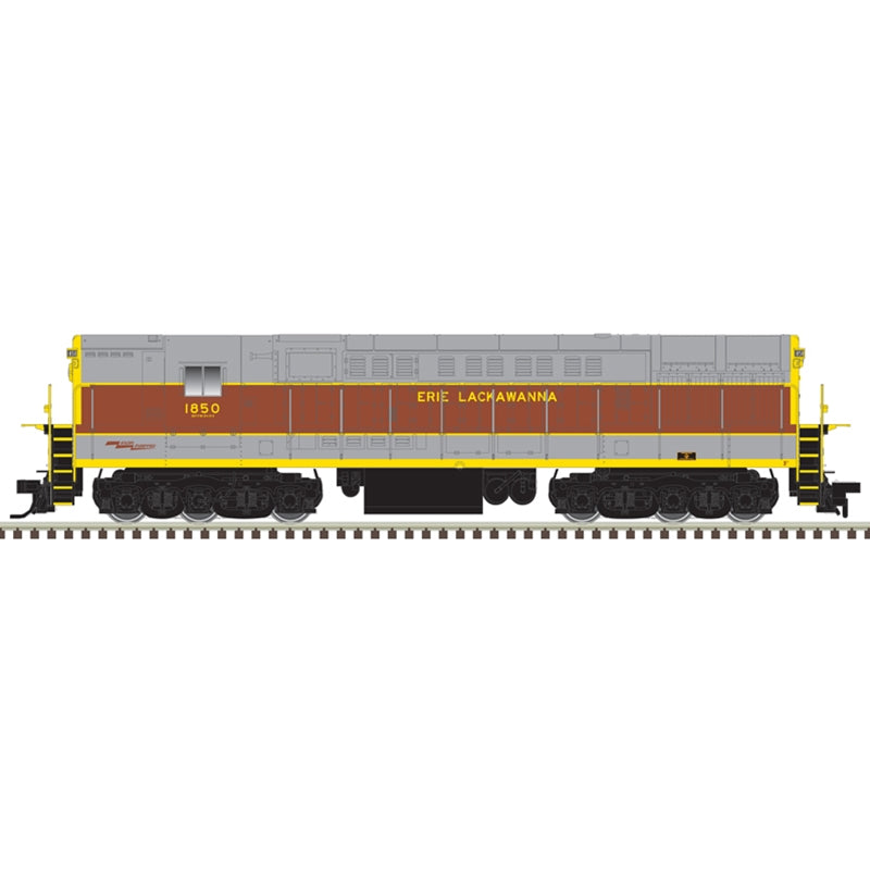 PREORDER Atlas 10004106 FM H-24-66 Phase 1A Trainmaster - Standard DC - Master(R) Silver -- Erie Lackawanna