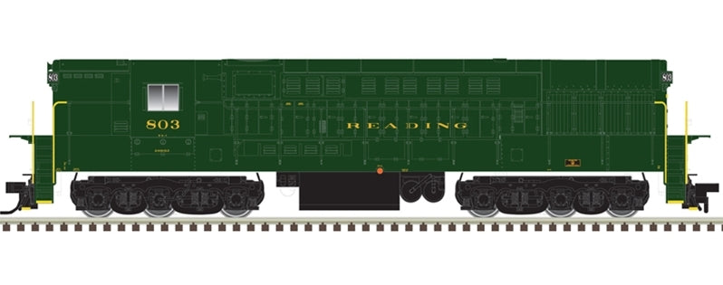 Atlas Master Line HO 10004135 Gold Series FM H24-66 TrainMaster Locomotive, Reading