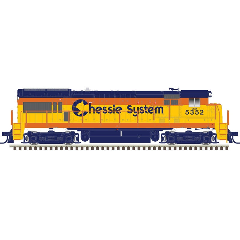 PREORDER Atlas 10004279 GE U30B Low Nose Phase II No Nose Headlight - LokSound & DCC - Master(R) Gold -- CSX