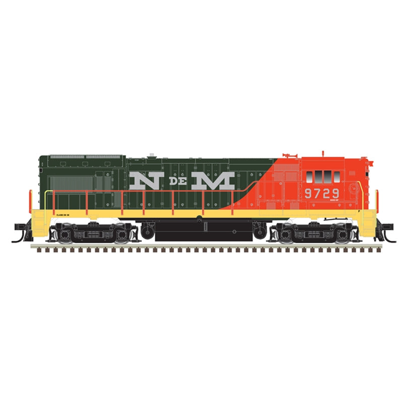 PREORDER Atlas 10004271 GE U30B High Nose - Standard DC - Master(R) Silver -- Nacionales de Mexico