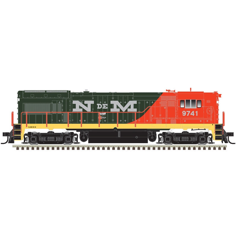 Atlas 10004272 GE U30B High Nose - Standard DC - Master(R) Silver -- Nacionales de Mexico