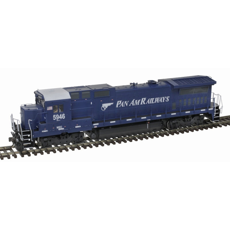 Atlas 10004298 GE Dash 8-40B w/Ditch Lights - Standard DC - Master(R) Silver -- Pan Am Railways MEC