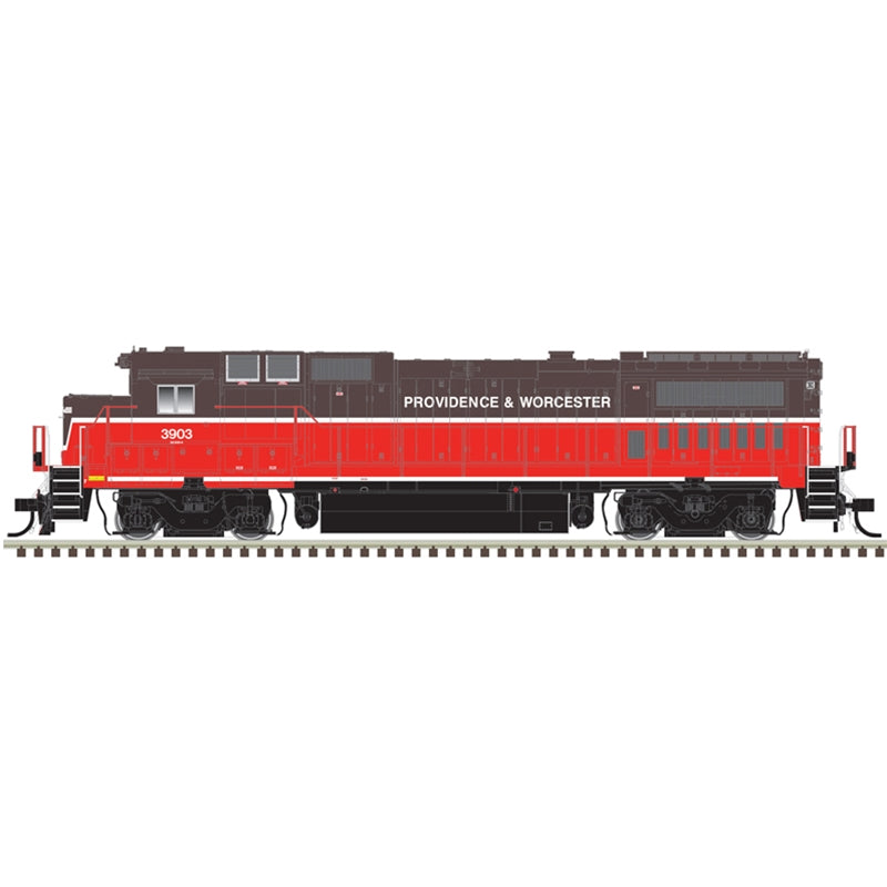 PREORDER Atlas 10004327 GE Dash 8-40B w/Ditch Lights - LokSound and DCC - Master(R) Gold -- Providence & Worcester