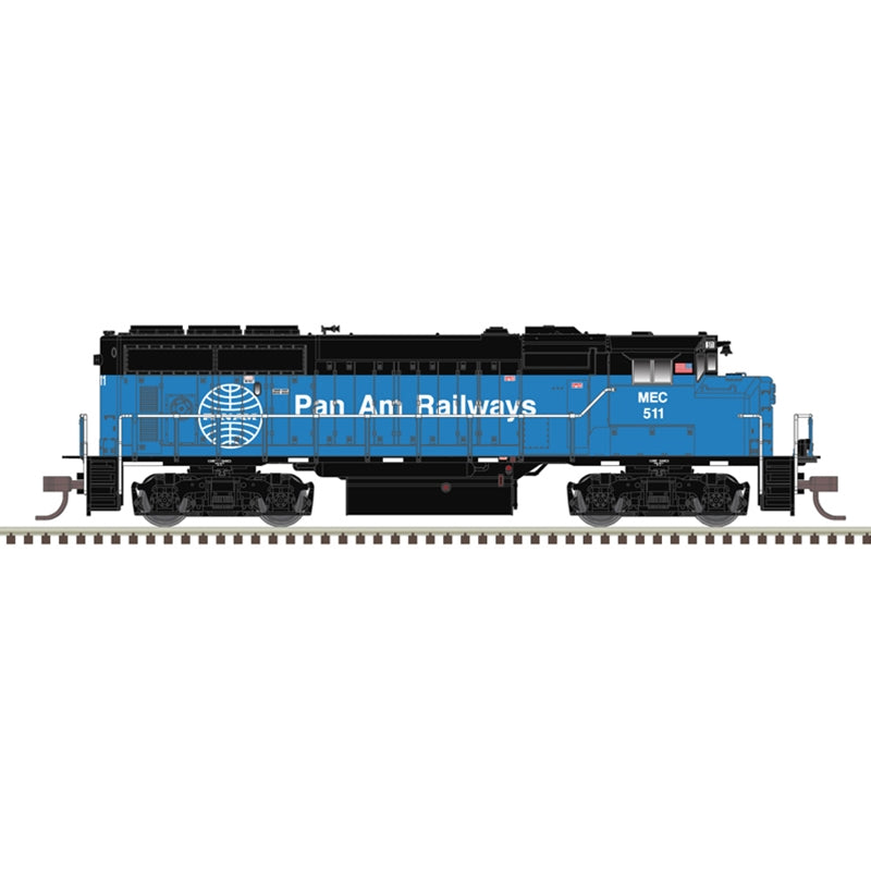 PREORDER Atlas 10004420 GMD GP40-2W CN Version - ESU LokSound and DCC - Master(R) -- Pan Am Railways 505 (black, blue, Smurf), HO