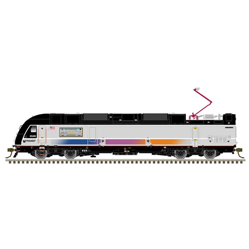 PREORDER Atlas 10004433 Bombardier ALP-45DP Dual Mode - Standard DC - Master(R) Silver -- New Jersey Transit