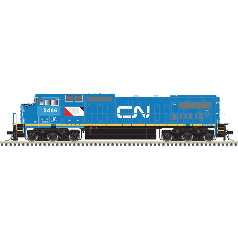 PREORDER Atlas 10004481 HO GE Dash 8-40CW - Standard DC - Master(R) Silver -- Canadian National IC