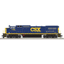 Atlas 10004482 HO GE Dash 8-40CW - Standard DC - Master(R) Silver -- CSX