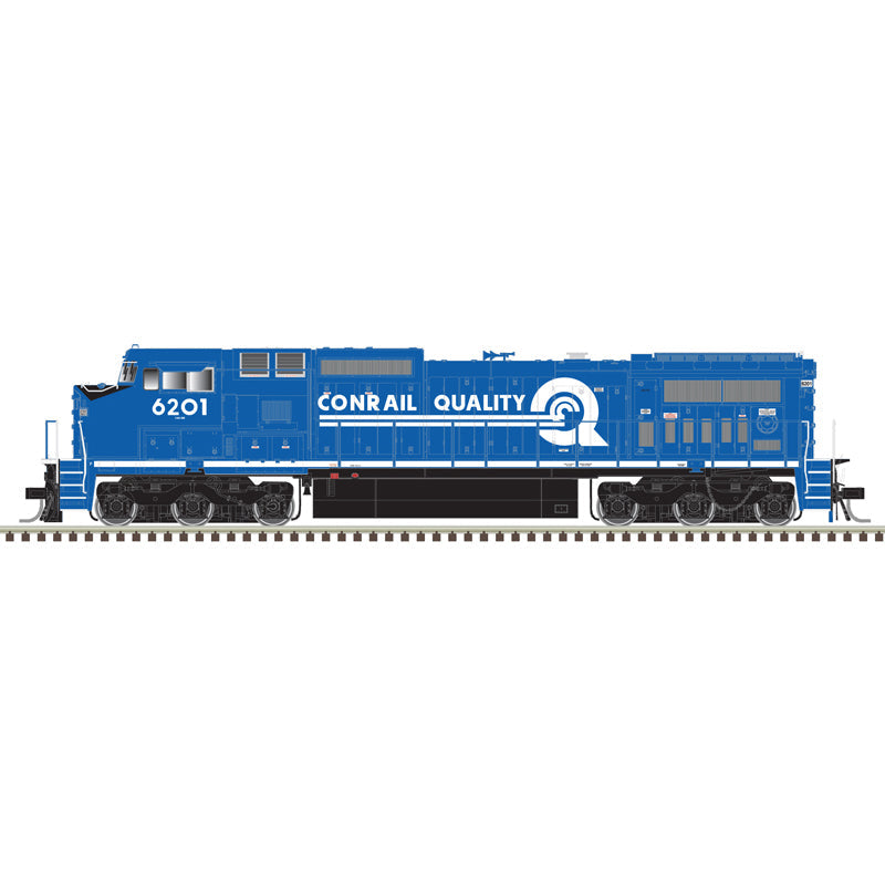 PREORDER Atlas 10004484 HO GE Dash 8-40CW - Standard DC - Master(R) Silver -- Conrail