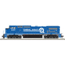 Atlas 10004484 HO GE Dash 8-40CW - Standard DC - Master(R) Silver -- Conrail