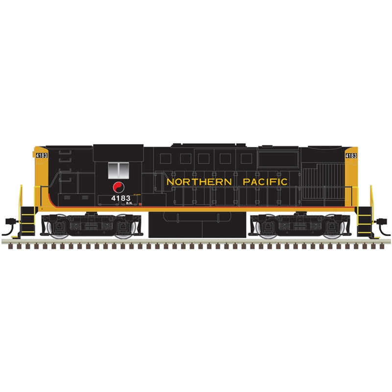 PREORDER Atlas 10004518 Alco RS11 - Standard DC - Classic Silver -- Burlington Northern