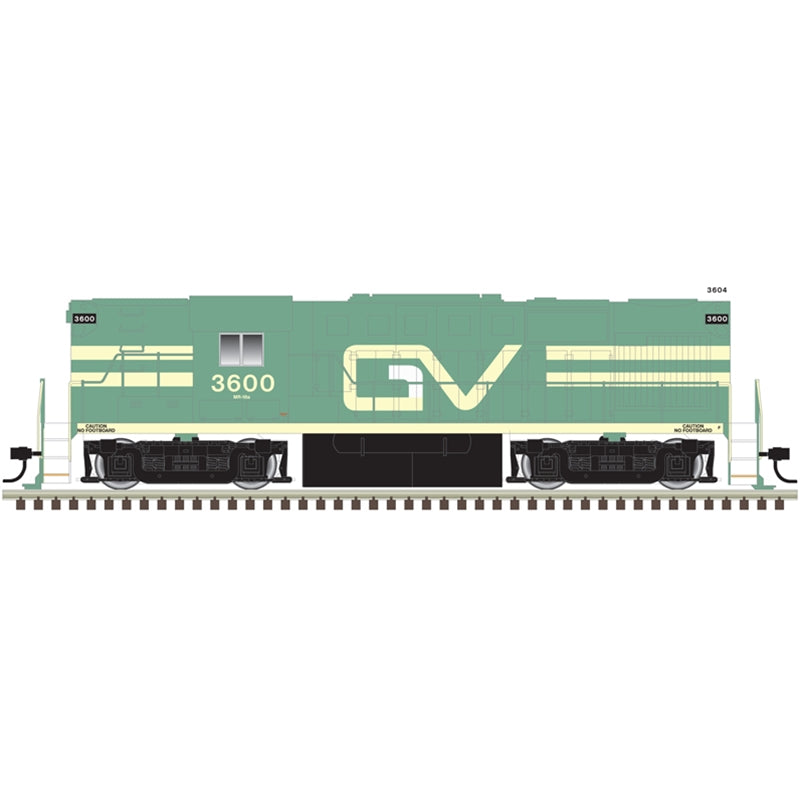 PREORDER Atlas 10004522 Alco RS11 - Standard DC - Classic Silver -- Genessee Valley