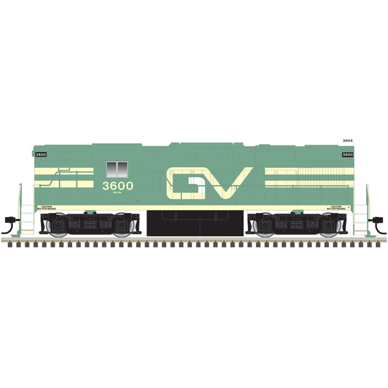 PREORDER Atlas 10004539 Alco RS11 - LokSound & DCC - Classic Gold -- Genessee Valley