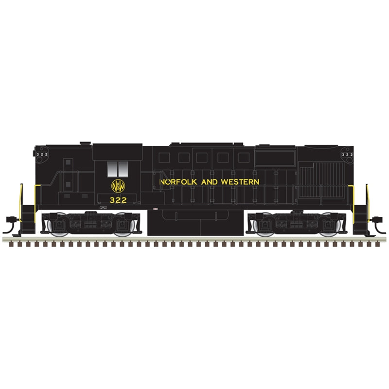 PREORDER Atlas 10004527 Alco RS11 - Standard DC - Classic Silver -- Norfolk & Western