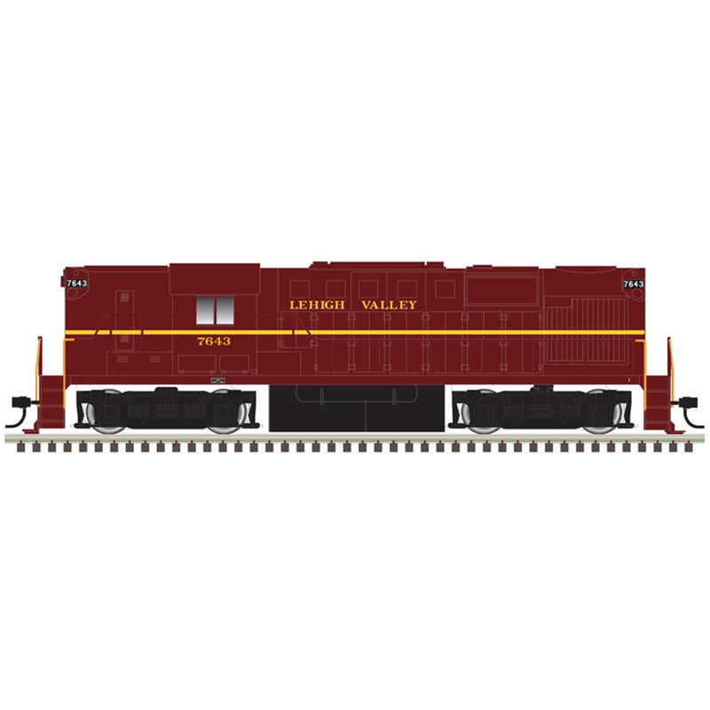 PREORDER Atlas 10004528 Alco RS11 - Standard DC - Classic Silver -- Lehigh Valley