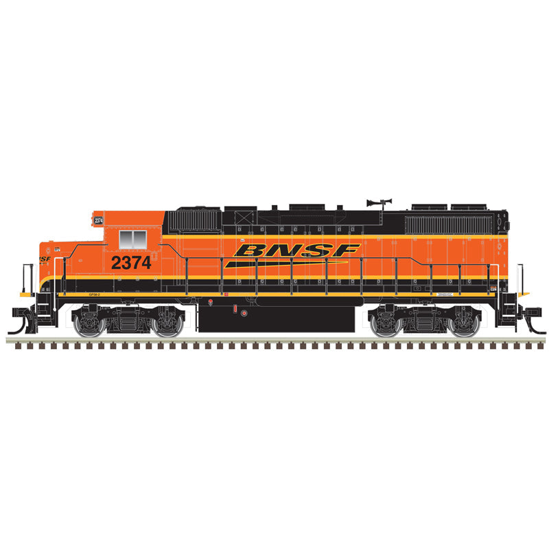 PREORDER Atlas 10004553 HO EMD GP38-2 - Standard DC - Silver -- BNSF Railway