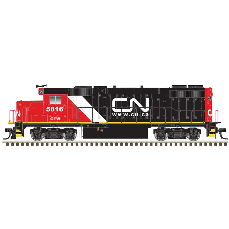 PREORDER Atlas 10004555 HO EMD GP38-2 - Standard DC - Silver -- Canadian National GTW