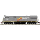 PREORDER Atlas 10004585 HO GE U28C - Standard DC - Master(R) Silver -- Seaboard System CSX