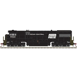 PREORDER Atlas 10004589 HO GE U28C - Standard DC - Master(R) Silver -- Penn Central