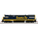 Atlas 10004603 HO GE U28CG - Standard DC - Master(R) Silver -- Santa Fe
