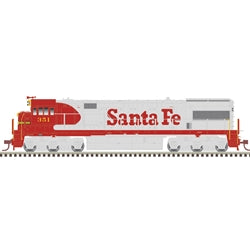 PREORDER Atlas 10004604 HO GE U28CG - Standard DC - Master(R) Silver -- Santa Fe