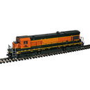 Atlas HO 10004709 GE B23-7 Low Nose, Master Gold Locomotive Central Maine & Quebec Railway