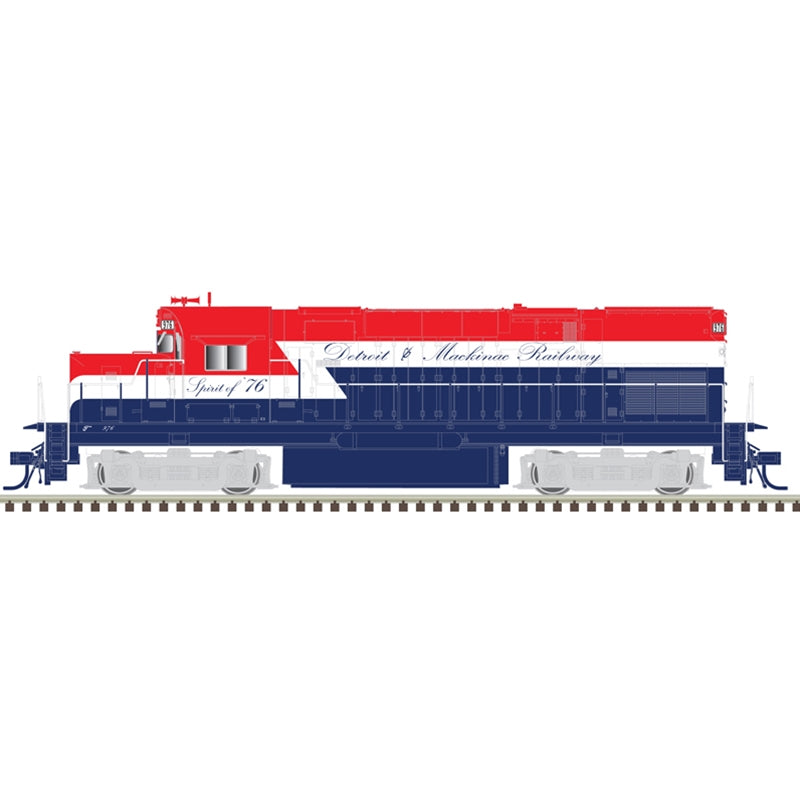 PREORDER Atlas Master Line HO 10004748 Gold Series Alco C420 Low Nose, Detroit & Mackinac