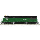 PREORDER Atlas Master Line HO 10004779 Silver Series GE U30C Low Nose Diesel Locomotive, Burlington Northern