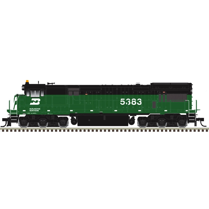 PREORDER Atlas Master Line HO 10004779 Silver Series GE U30C Low Nose Diesel Locomotive, Burlington Northern