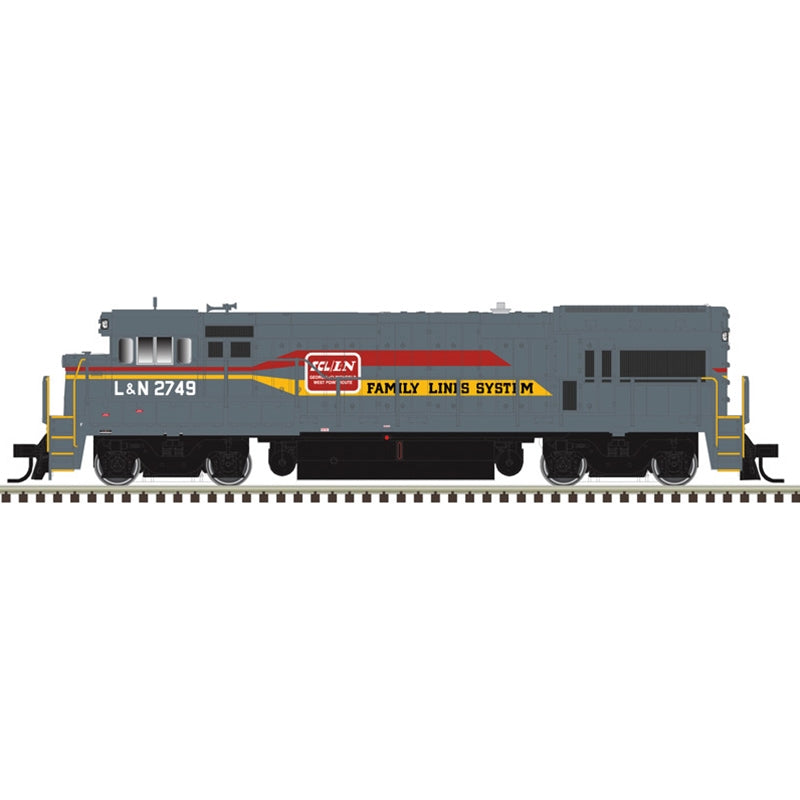PREORDER Atlas Master Line HO 10004902 Silver Series GE U23B Diesel Locomotive, Louisville & Nashville