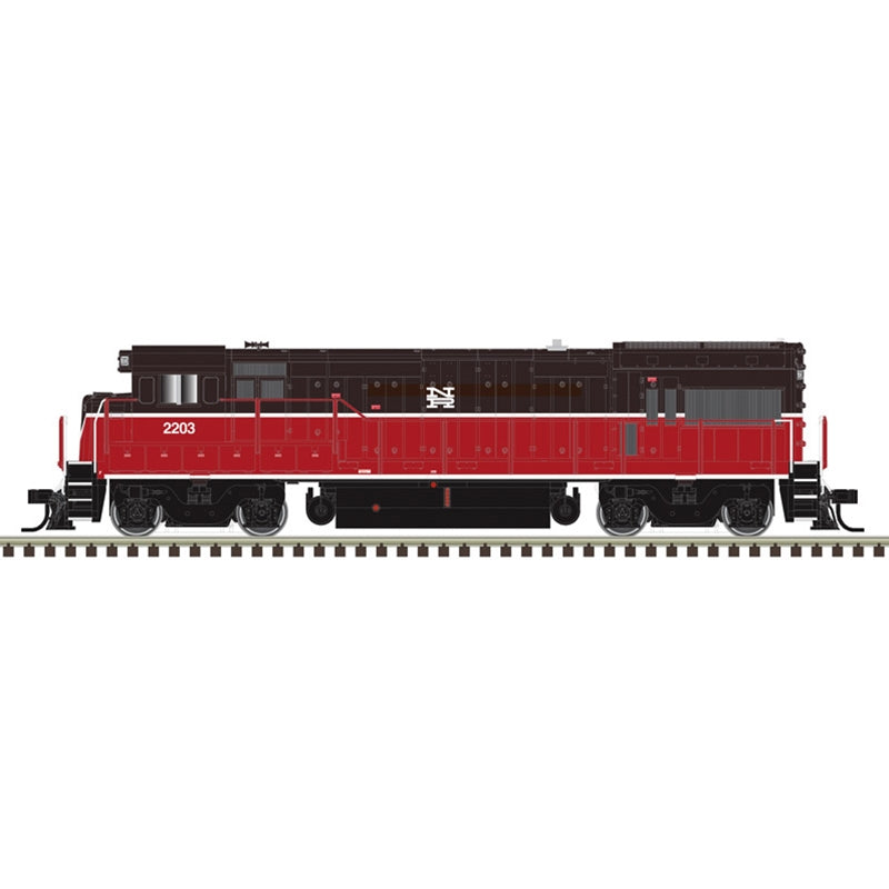 PREORDER Atlas Master Line HO 10004905 Silver Series GE U23B Diesel Locomotive with Lights, Naugatuck