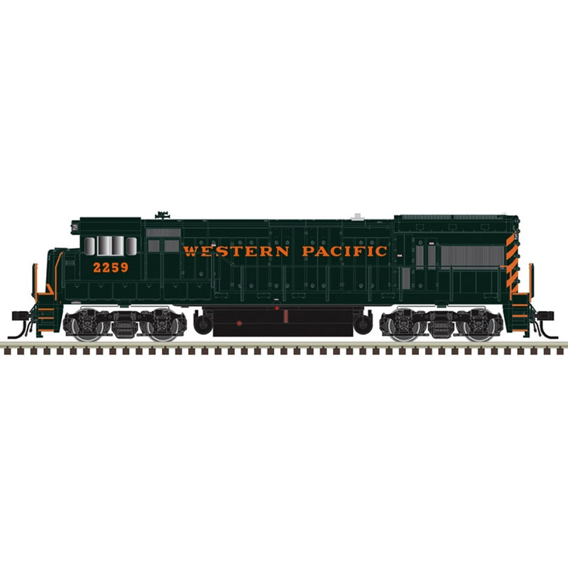 PREORDER Atlas Master Line HO 10004920 Silver Series GE U23B Diesel Locomotive, Western Pacific