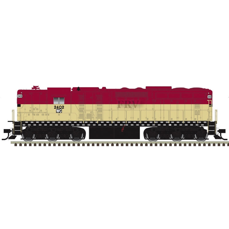 PREORDER Atlas HO 10005045 EMD SD24 High Nose, Master Silver Locomotiv