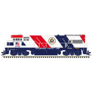 PREORDER Atlas HO 10005232 GE U36B, Master Silver Locomotive Seaboard Coast Line