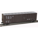 Atlas 20005869 FMC 5077 50' Double-Door Boxcar with Centered Doors - Ready to Run - Master(R) -- Seattle & North Coast 1032 (Boxcar Red, white), HO Scale