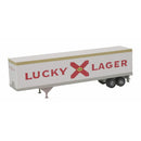 Atlas Master Line HO 20006312 45' Pines Trailer, Lucky Lager