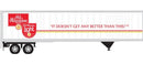 Atlas Master Line HO 20006313 45' Pines Trailer, Old Milwaukee