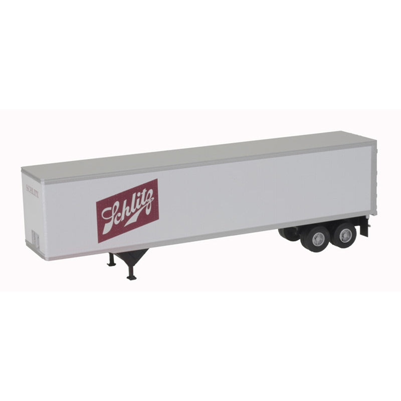 Atlas 20006316 45' Pines Trailer - Assembled -- Schlitz (white, maroon), HO