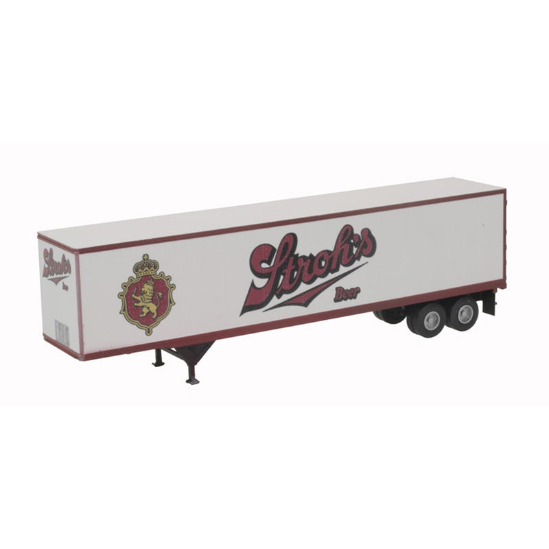 Atlas 20006317 45' Pines Trailer - Assembled -- Stroh's (red, white, gold), HO