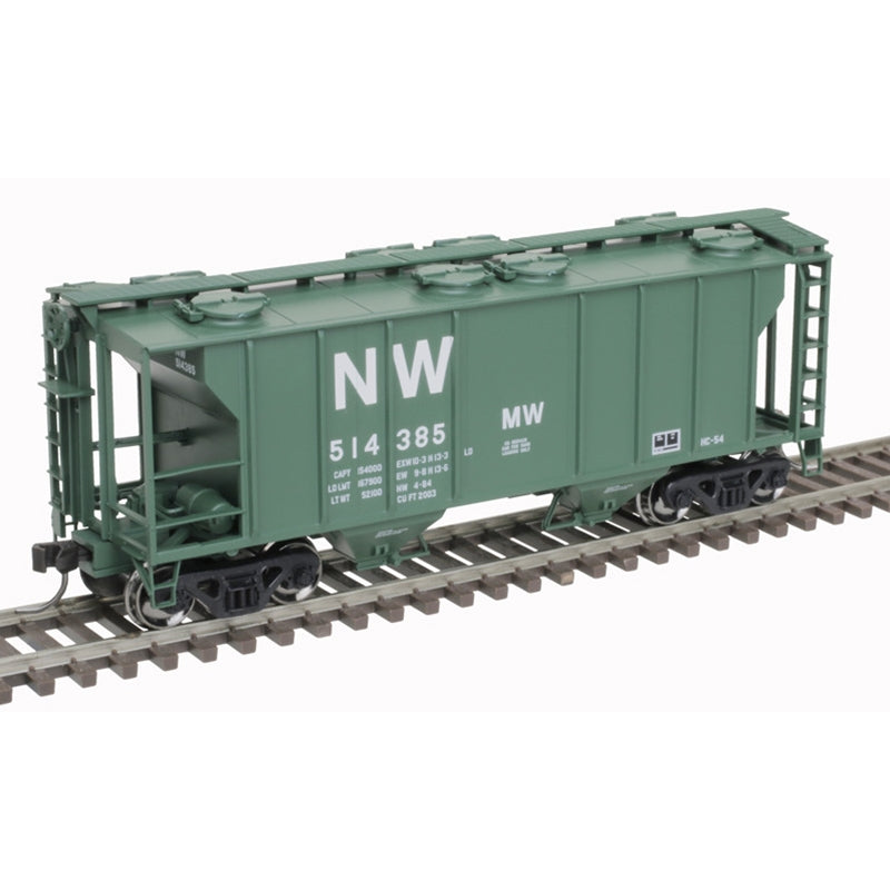 ATLAS 20006561 HO TM PS-2 COVERED HOPPER NORFOLK & WESTERN